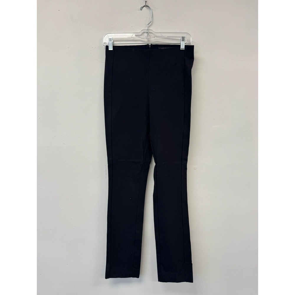Rag & Bone Pants Womens 4 Black Ponte Skinny Pull On Elastic Waist Workwear
